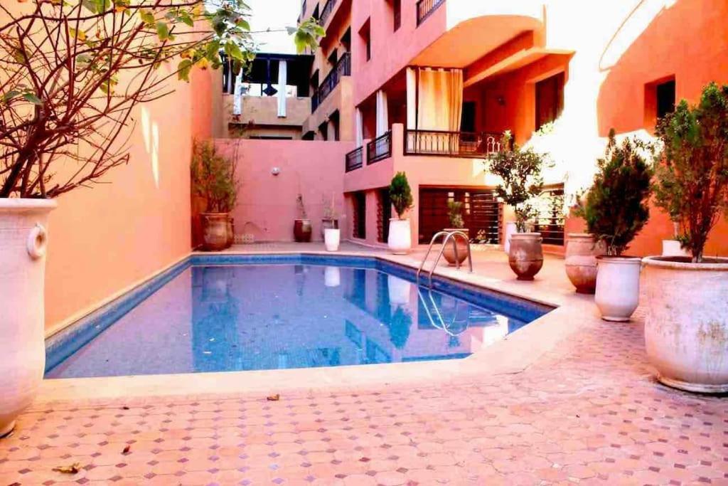 Cosy Appartement Au Coeur De Gueliz Марракеш Экстерьер фото